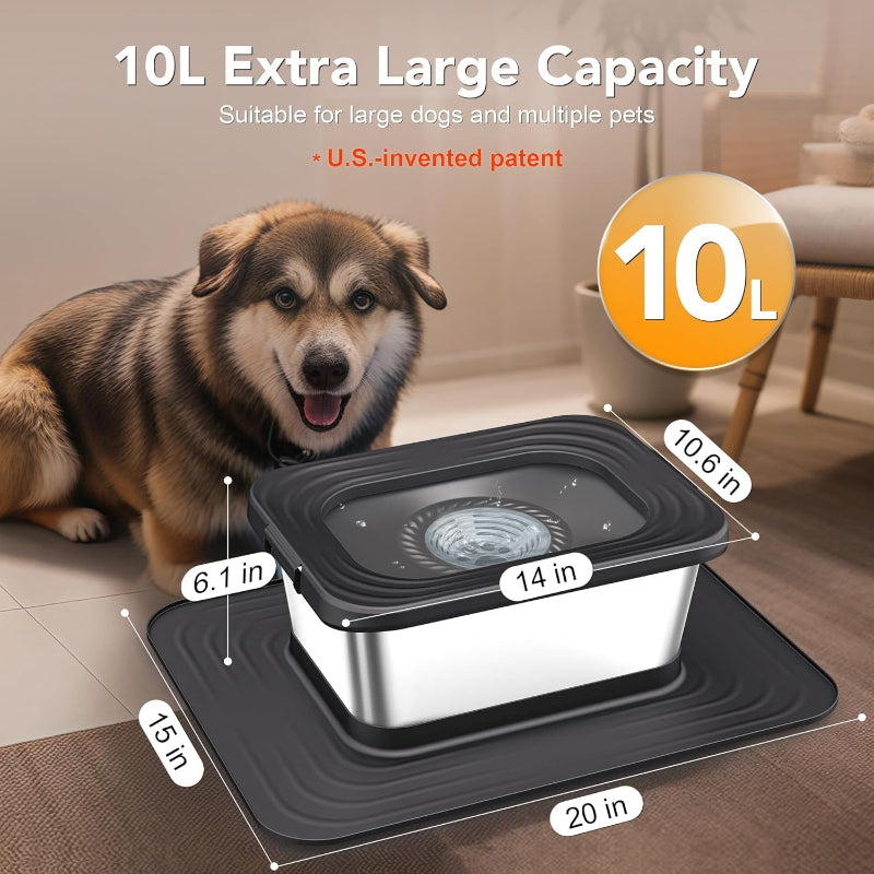Stainless Steel Dog Water Bowl.