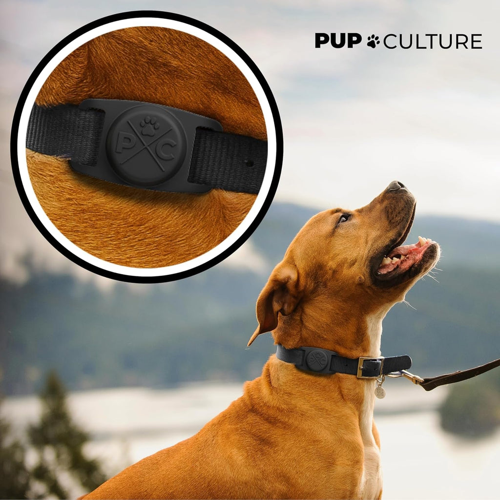Track Your Furry Friend with Our Durable Airtag Dog Collar Holder - Perfect for Dogs and Cats!