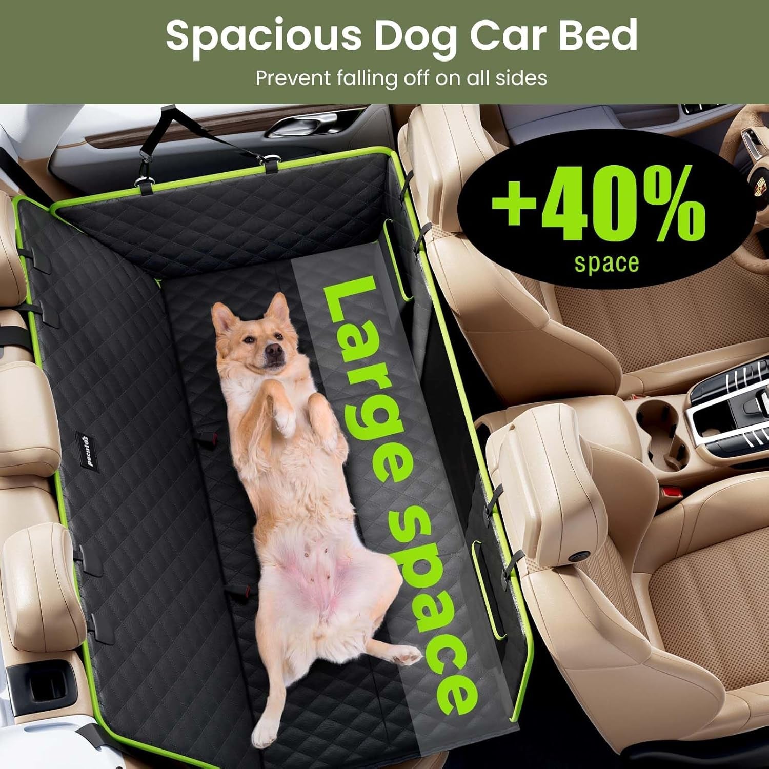 Dog Car Seat Cover Extender.