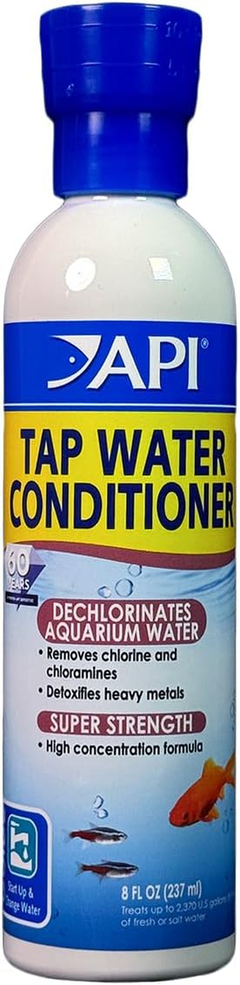 TAP Water Conditioner, Instantly Neutralizes Chlorine, Chloramines and Other Chemicals to Make Tap Water Safe for Fish, Highly Concentrated, Use When Adding or Changing Water and When Adding Fish.