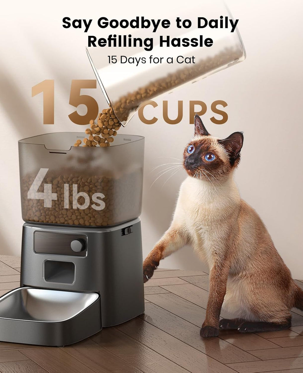 Automatic Wifi Cat Feeder.