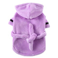 PawDry Hooded Bathrobe – Ultra-Absorbent Towel Pajama for Clean, Comfy Dogs.