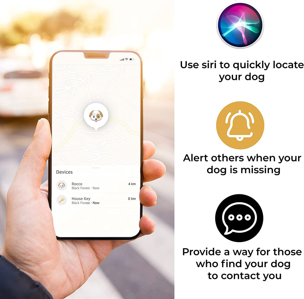 Track Your Furry Friend with Our Durable Airtag Dog Collar Holder - Perfect for Dogs and Cats!