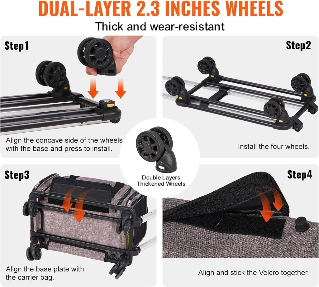 Cat Carrier With Wheels.