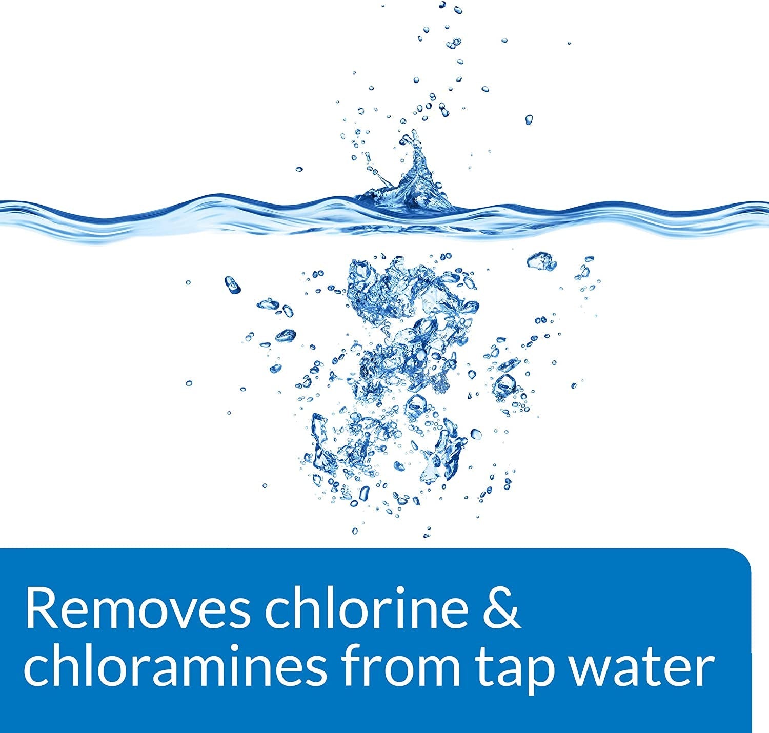 TAP Water Conditioner, Instantly Neutralizes Chlorine, Chloramines and Other Chemicals to Make Tap Water Safe for Fish, Highly Concentrated, Use When Adding or Changing Water and When Adding Fish.