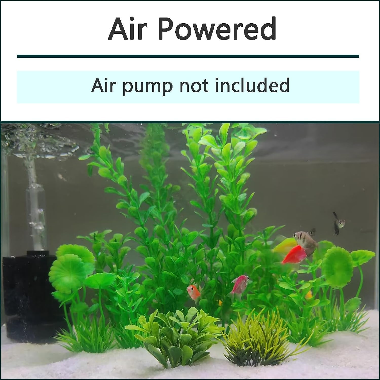 Aquarium Bio Sponge Filter Breeding Fry Betta Shrimp Nano Fish Tank (Small up to 10Gal).