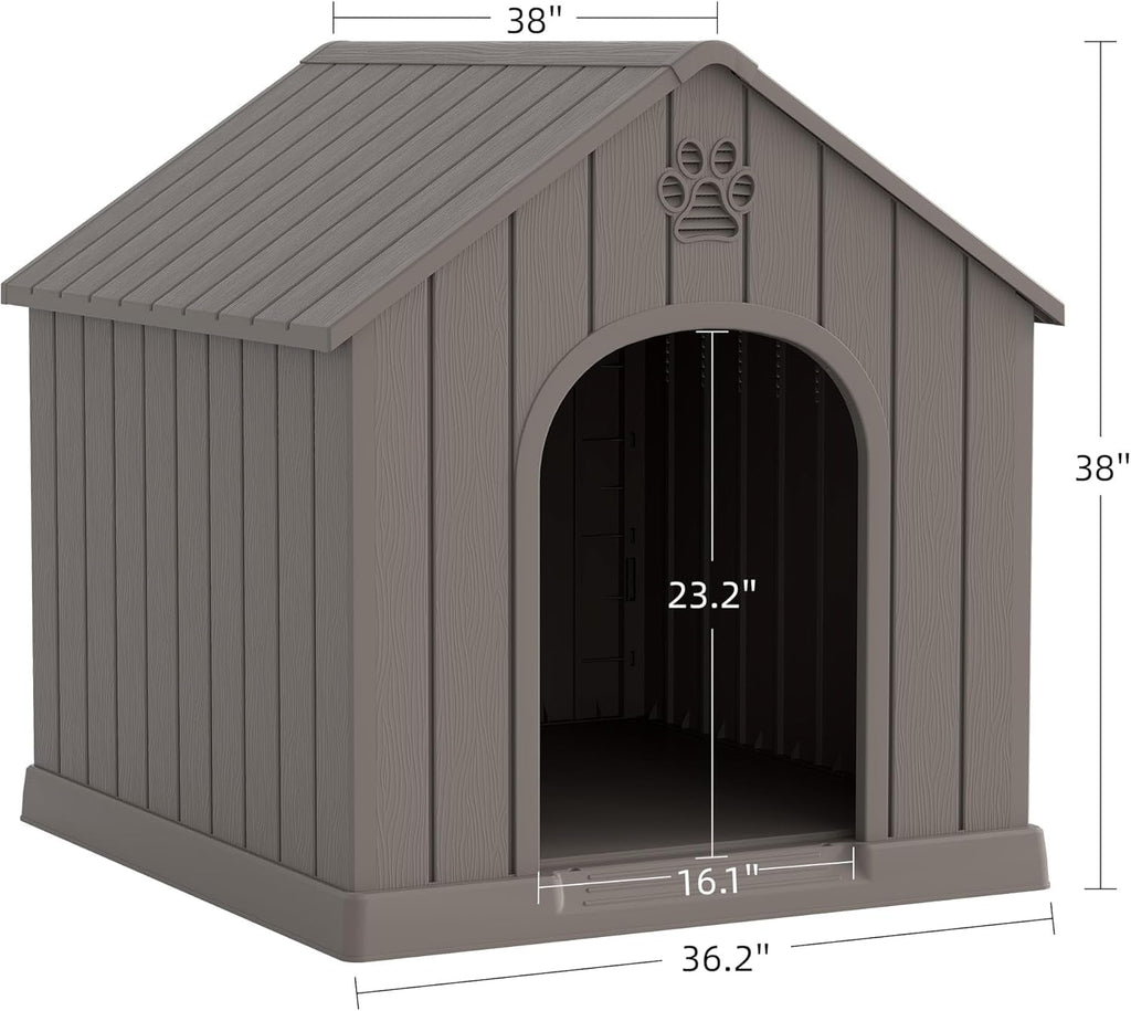 Large Outdoor Indoor Dog House.